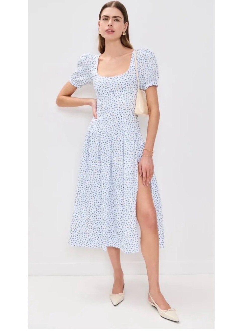 Reformation Coucou Linen Dress size 10
